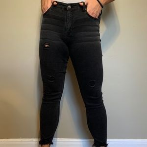 Light Wash Back Jeans
